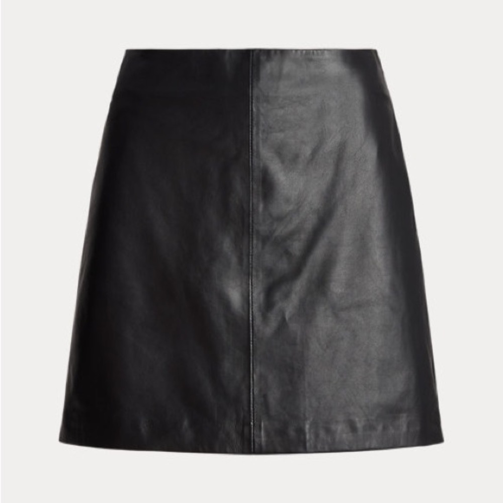 Vintage Maxima by WILSON’S LEATHER 100% Genuine Leather Mini Skirt, Size 8
